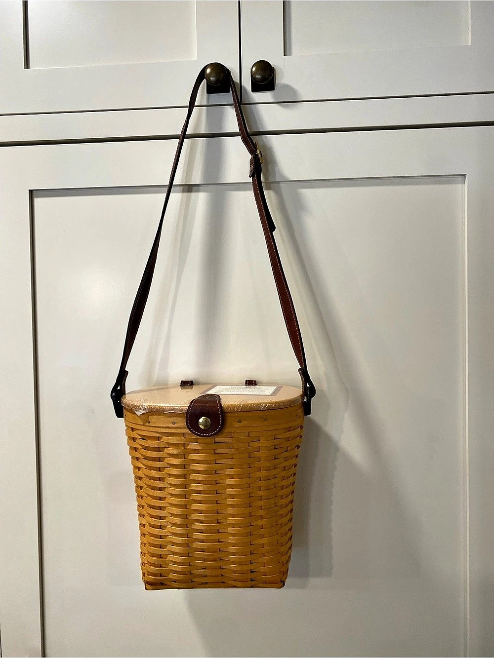 Longaberger Handwoven Saddlebrook Purse